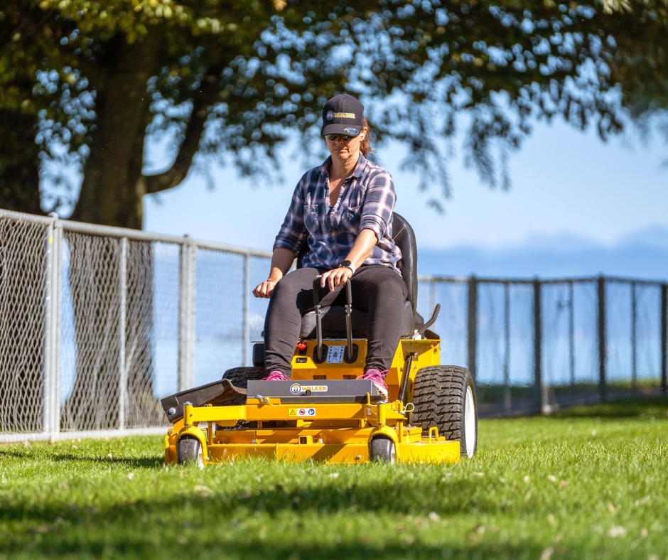 Krachtige prestaties met Walker Mowers.
