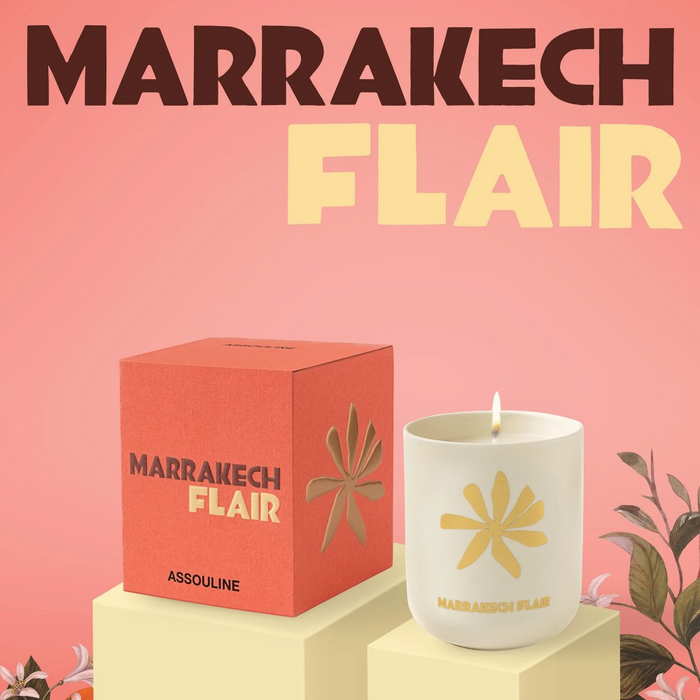 Assouline Marrakech Flair Travel From Home Candle