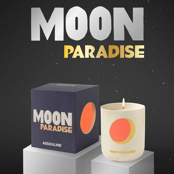 Assouline Moon Paradise Travel From Home Candle