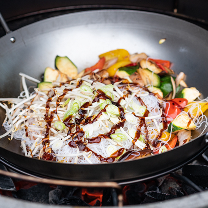 Big Green Egg Carbon Steel Grill Wok