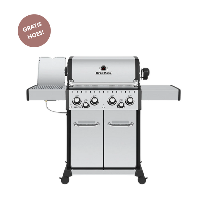 Broil King Baron S490 IR Grey Gasbarbecue
