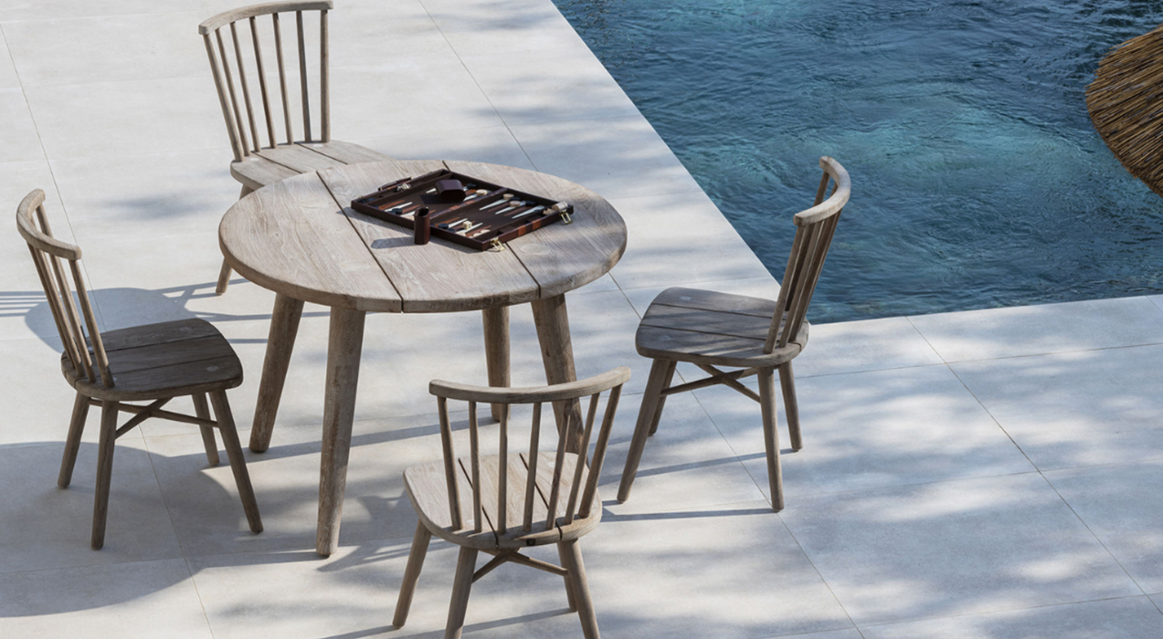 Gommaire Carol Ronde Tuintafel