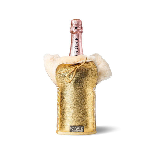 KYWIE Champagne Cooler Blinkend Goud l23cm