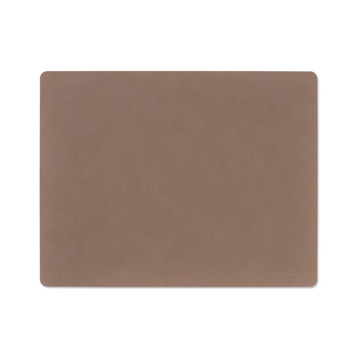 LIND DNA Table Mat Square 35x45cm Nupo Truffle