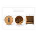 Leisurecraft Barrel Sauna Red Cedar Knotty ø 183 x l 183 cm Package Deal