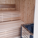 Leisurecraft Pure Cube Hudson Sauna Red Cedar Knotty Veranda 224 x 301 cm Package Deal