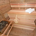 Leisurecraft Pure Cube Sauna Red Cedar Knotty 168 x 168 cm Package Deal