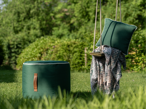 Libota Furniture Lily Pouf Green