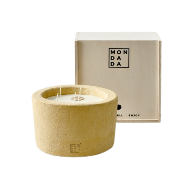 Mon Dada Urban Indoor Collection Desire Sky Mustard Geurkaars Medium