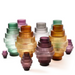 Polspotten Collectie Vase Steps Amber Small