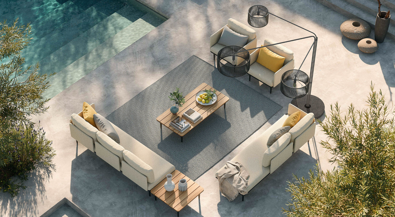 Royal Botania Styletto Loungeset