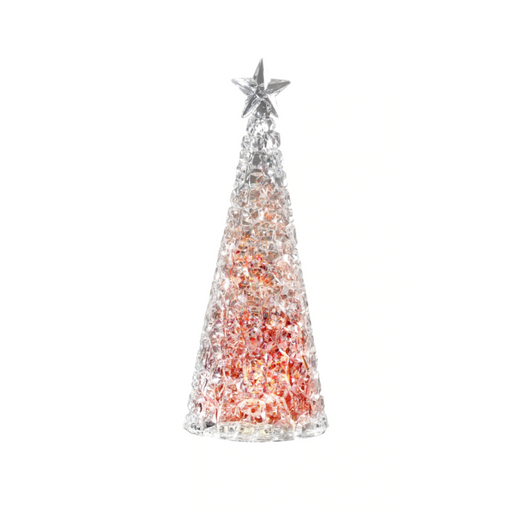 Sompex Glamor Lamp Rood Glitter H 28cm