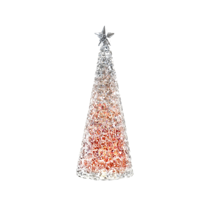 Sompex Glamor Lamp Rood Glitter H 33cm