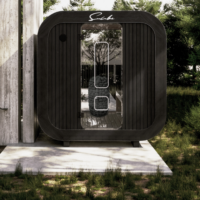 Suncube Buitensauna Model M Zwart