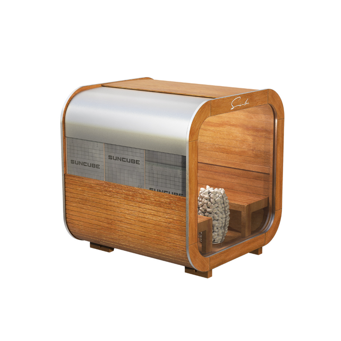 Suncube Buitensauna Model M Zwart