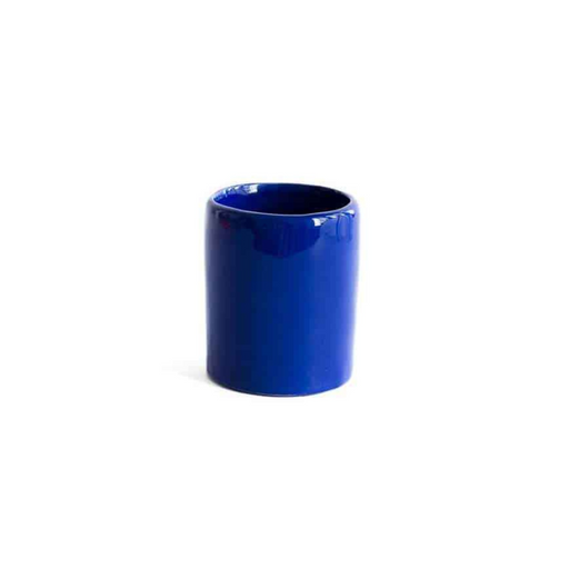 Val Pottery Mokka Tas Kobaltblauw d7xh8 cm