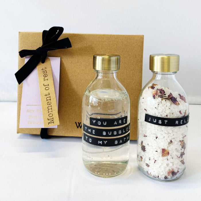 Wellmark Giftbox Moment Of Rest Transparant 2 x 200ml