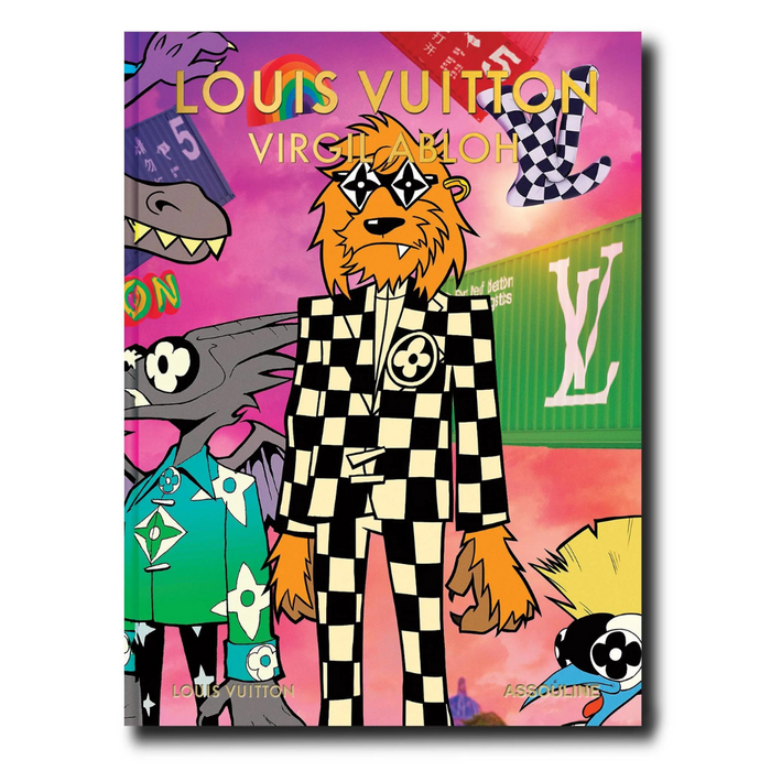 Assouline Luxeboek Louis Vuitton Virgil Abloh (Cartoon Cover)