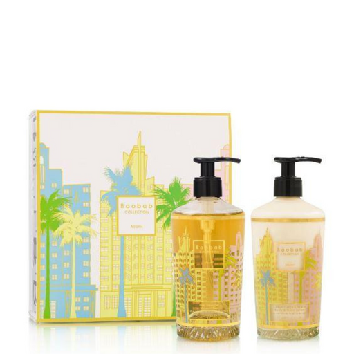 Baobab Collection Miami Gift Box Body & Hand Lotion & Shower Gel 350 ml