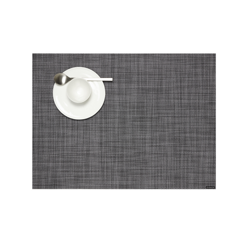 Chilewich Placemat Mini Basketweave Rechthoekig 36x48cm Cool Grey