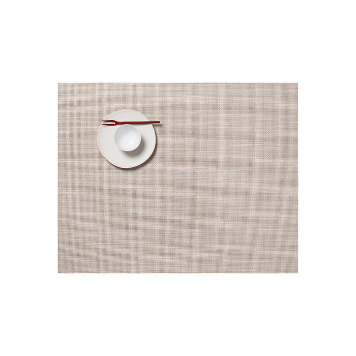 Chilewich Placemat Mini Basketweave Rechthoekig 36x48cm Parchment