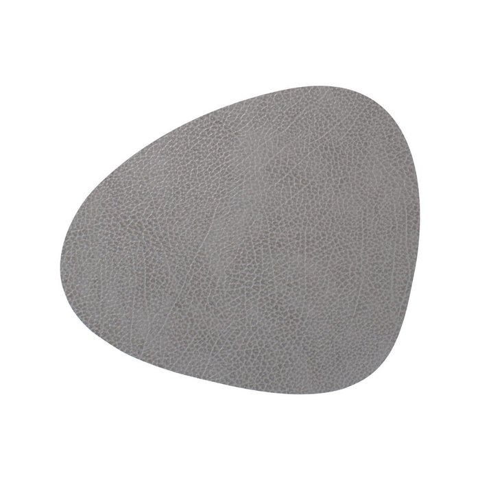 LIND DNA Table Mat Curve 37x44cm Hippo Anthracite-Grey