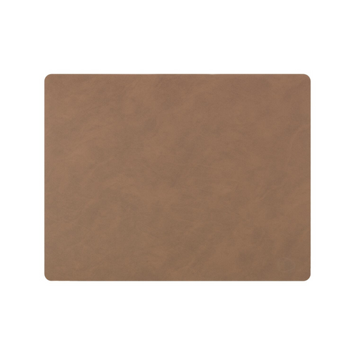 LIND DNA Table Mat Square 35x45cm Nupo Brown
