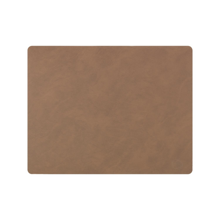 LIND DNA Table Mat Square 35x45cm Nupo Brown