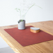 LIND DNA Table Mat Square 35x45cm Nupo Sienna