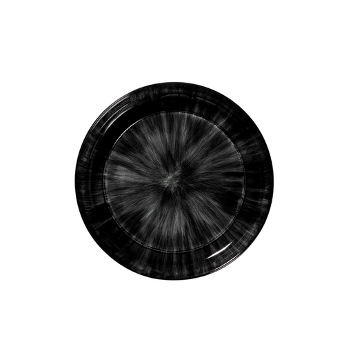 Serax Collectie By Ann Demeulemeester Off-White/Black Hoog Bord Var.C D24 cm