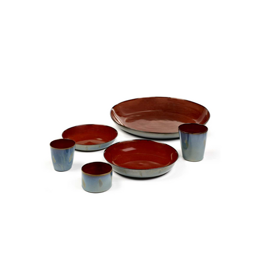 Serax Collectie By Le Grelle Blauwe Roest Beker l7,5 x b7,5 x h5 cm