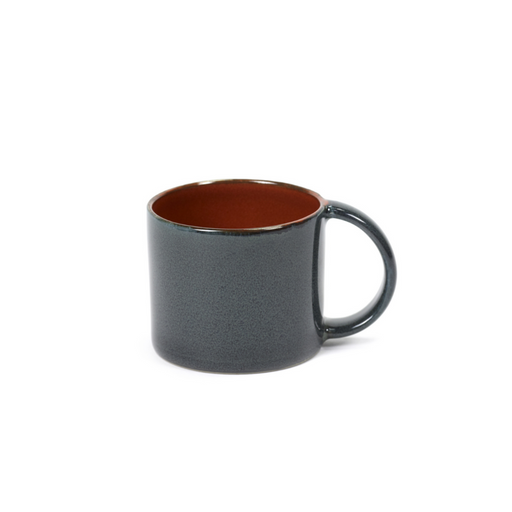 Serax Collectie By Le Grelle Donkerblauwe Roest Espresso Tas l6 x b6 x h 5,1 cm