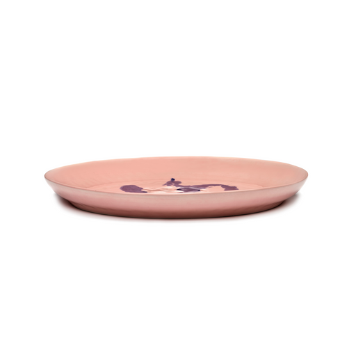 Serax Feast Collectie By Ottolenghi Delicious Pink Paprika Blauw Serveerbord S l35 x b35 h4 cm