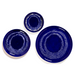 Serax Feast Collectie By Ottolenghi Lapis Lazuli Swirl Dots Wit Bord S l19 x b19 x h2 cm
