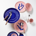 Serax Feast Collectie By Ottolenghi Lapis Lazuli Swirl Dots Wit Serveerbord l35 x b35 x h2 cm
