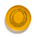 Serax Feast Collectie By Ottolenghi Sunny Yellow Swirl Dots Zwart Serveerbord S l35 x b35 h4 cm