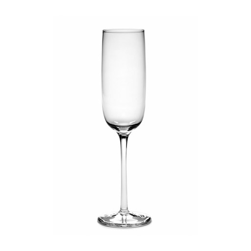 Serax Passe-Partout Collectie By Vincent Van Duysen Champagneglas l6,6 x b6,6 x h23 cm