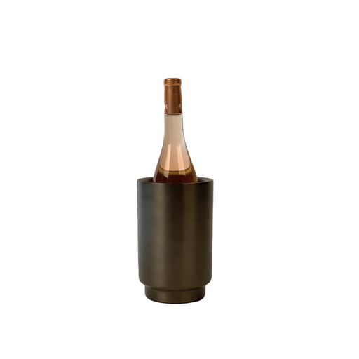 XLBoom Rondo Wine Cooler Zwart/Staal